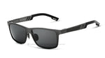 VEITHDIA Men's Aluminum Polarized Mens Sunglasses Mirror Sun Glasses Square Goggle Eyewear Accessories For Men Female gafas 6560