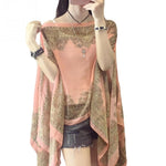 Summer Woman Sexy Bathing Suit Beach Dress Print Bikini Swimsuit Cover up Beach wear Pareo Sarong