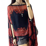 Summer Woman Sexy Bathing Suit Beach Dress Print Bikini Swimsuit Cover up Beach wear Pareo Sarong