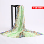 Sexy Women Beach Cover Up 2019 New Floral Print Lady Chiffon  Bikini Wrap Swimwear Scarf Pareo Sarong Dress One Piece Summer