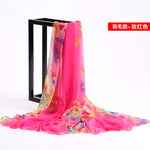 Sexy Women Beach Cover Up 2019 New Floral Print Lady Chiffon  Bikini Wrap Swimwear Scarf Pareo Sarong Dress One Piece Summer