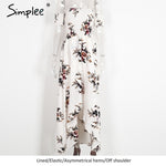 Simplee Boho style long dress women