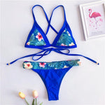 Simplee Sexy string bikinis 2019 mujer Push up swimwear women bathing suit biquini Summer beach wear Triangle swimsuit female