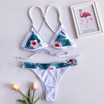 Simplee Sexy string bikinis 2019 mujer Push up swimwear women bathing suit biquini Summer beach wear Triangle swimsuit female