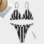 Simplee Floral print bikini 2019 micro Sexy bandeau swimsuit female Push upswimwear women bathing suit biquini Summer beachwear